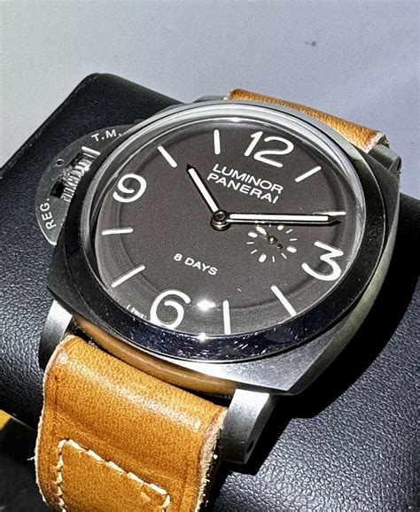 panerai 368 grade 5 or titanium|Panerai Luminor 1950 Destro 8 Days Titanio PAM 368 .